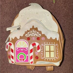 Gingerbread House Holiday Backpack